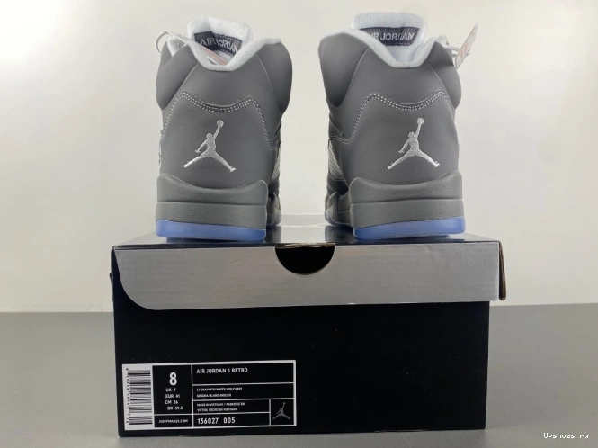 Jordan  Grey'   5 Retro 136027-005 'Wolf 1130